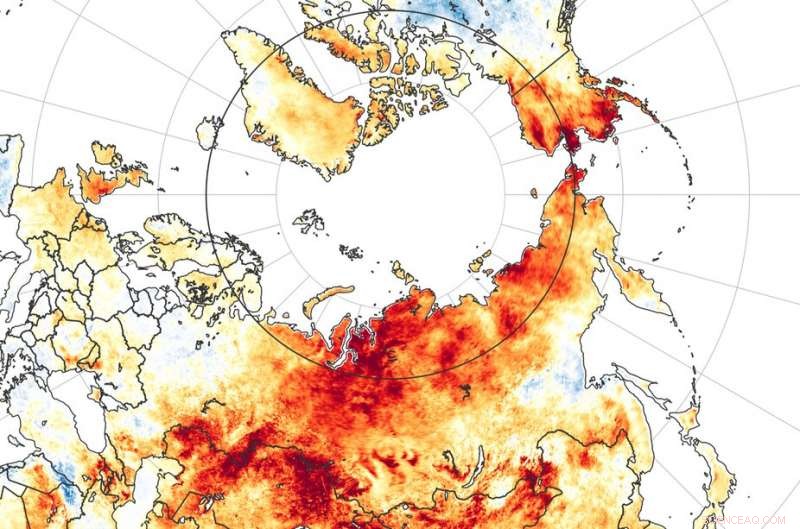 Five Key Patterns in the Extreme Arctic Heat Wave
