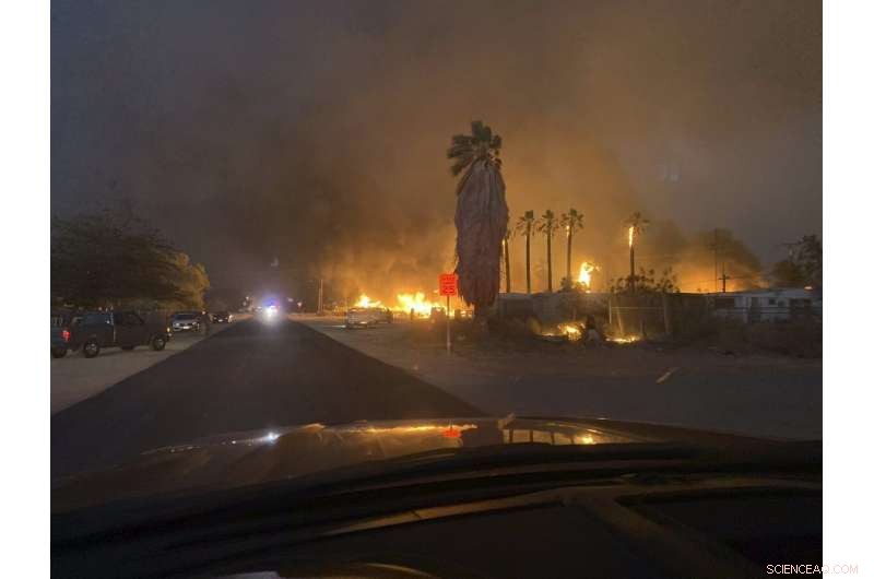 Wildfire Devastates 20 Homes in Niland, California Desert Town