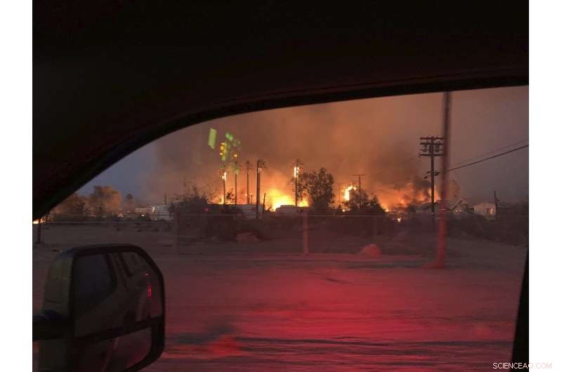 Wildfire Devastates 20 Homes in Niland, California Desert Town