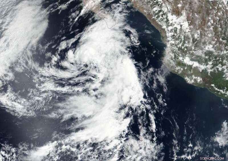 NASA Detects Short-Lived Eastern Pacific Depression 4E