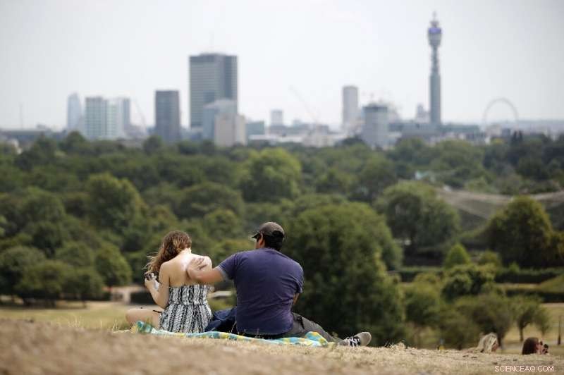 UK Faces Rising Heatwaves: Study Projects 40°C Surges Every 3-4 Years by 2100