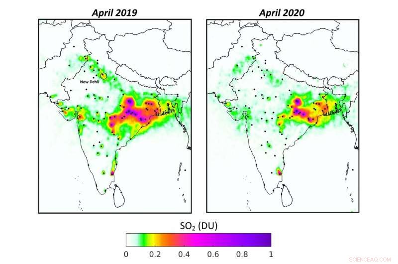 India Sees 40% Decline in Sulphur Dioxide Levels Amid COVID-19 Lockdown