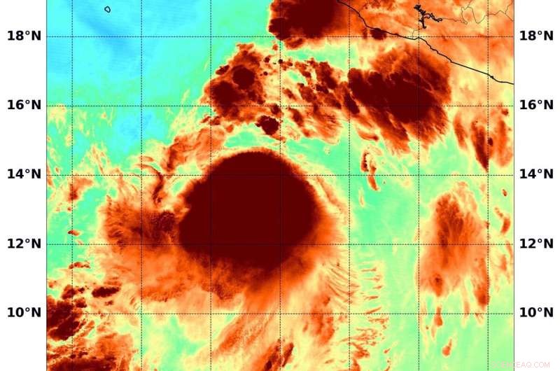NASA s Aqua Satellite Analyzes Water Vapor in Tropical Cyclone Cristina