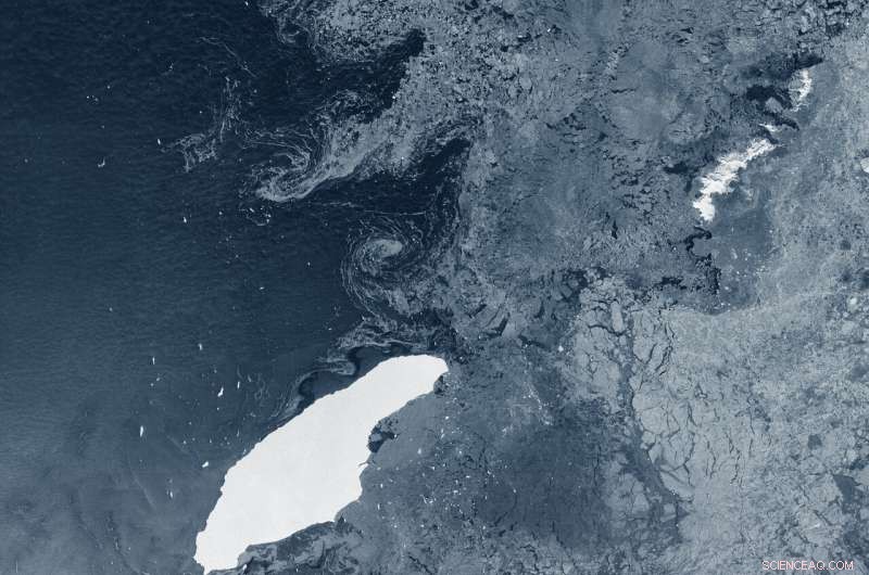 Three Years After Calving: Tracking Iceberg A‑68 s Journey