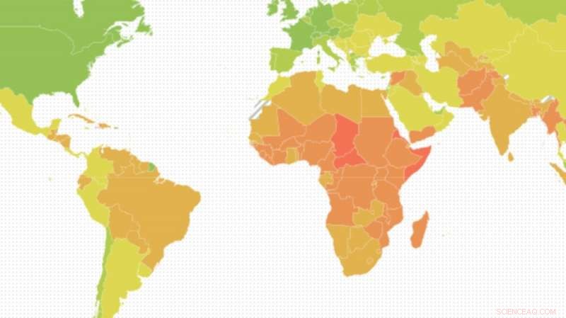 ND-GAIN Country Index Updated: New Food Dependency Metrics Highlight Climate Vulnerability
