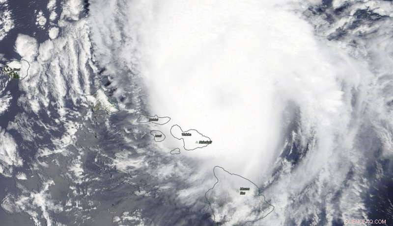 NASA Tracks Hurricane Douglas Near Hawaii