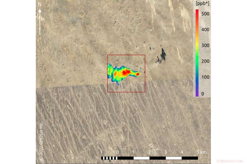 New Space Satellite Accurately Maps Industrial Methane Emissions