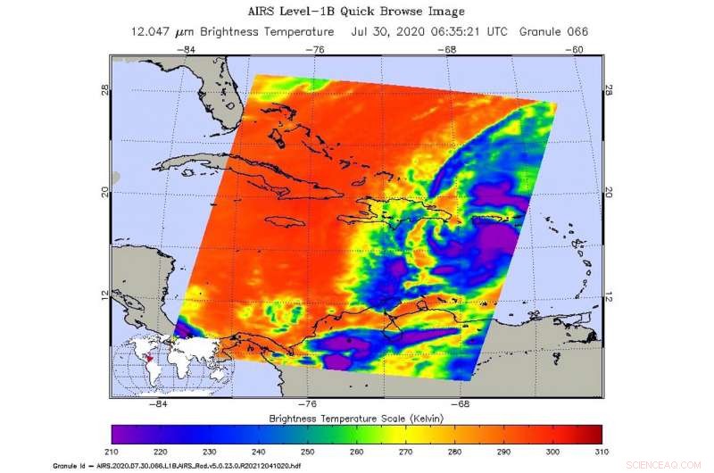 NASA‑NOAA Satellite Monitors Tropical Storm Isaias: Development, Path, and Impact
