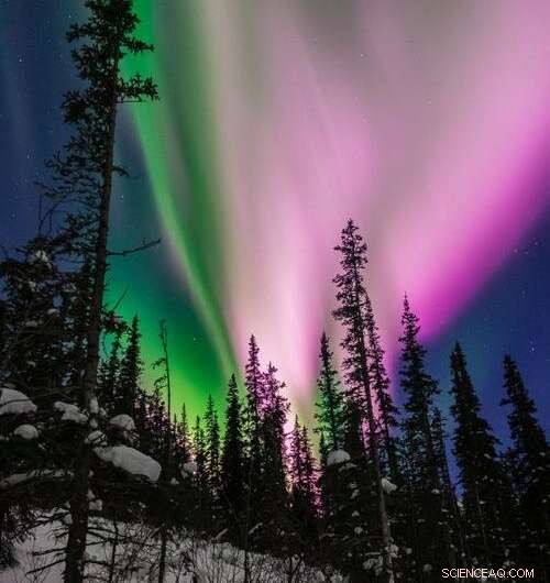 Alaskan Seismometers Capture Stunning Northern Lights Display