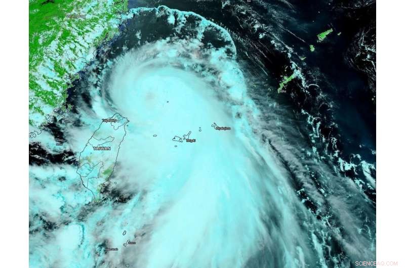 NASA Unveils Eye and Massive Tail of Typhoon Hagupit via Satellite Imaging