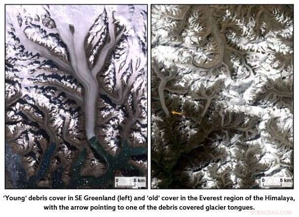 Rock Debris Layers Provide Greater Glacier Protection Against Climate Change Than Previously Thought