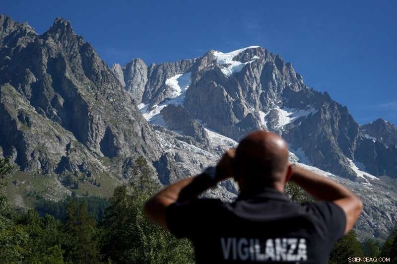 Italian Alpine Resort Issues Alert Over Melting Glacier Threat