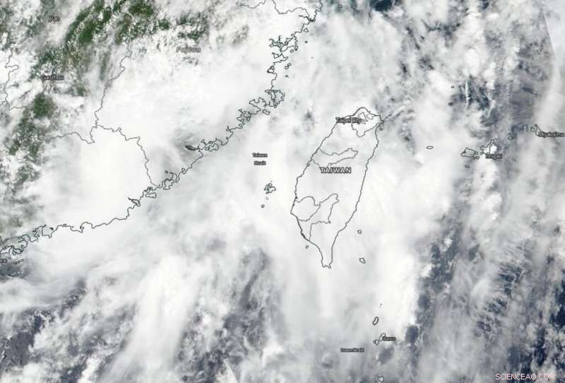 NASA Reports Rapid Dissipation of Tropical Storm Mekkhala Over Southeast China
