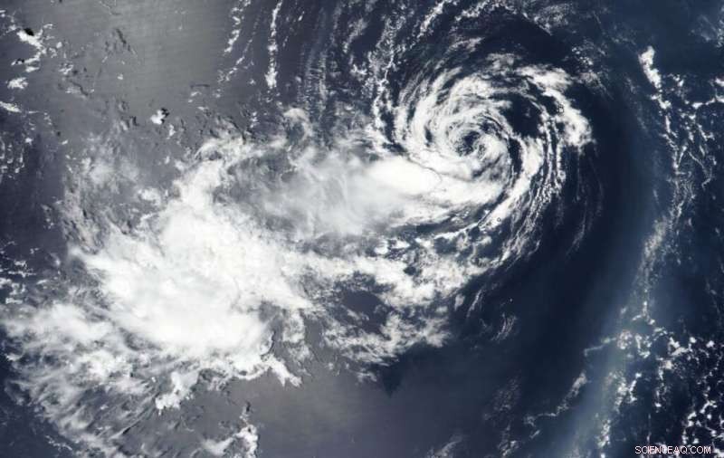 Suomi NPP Satellite Detects Persistent Tropical Depression 06W in Northwestern Pacific