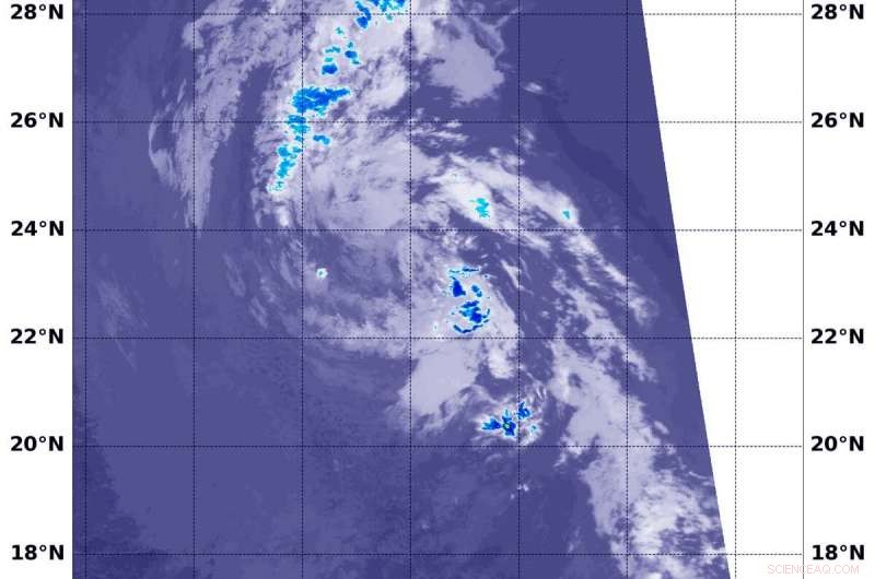 NASA Tracks Rapid Dissipation of Storm Fausto