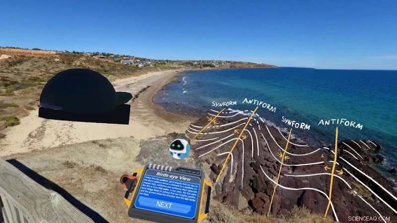 Unveiling Hallett Cove: Virtual Reality Reveals Hidden Geological Secrets
