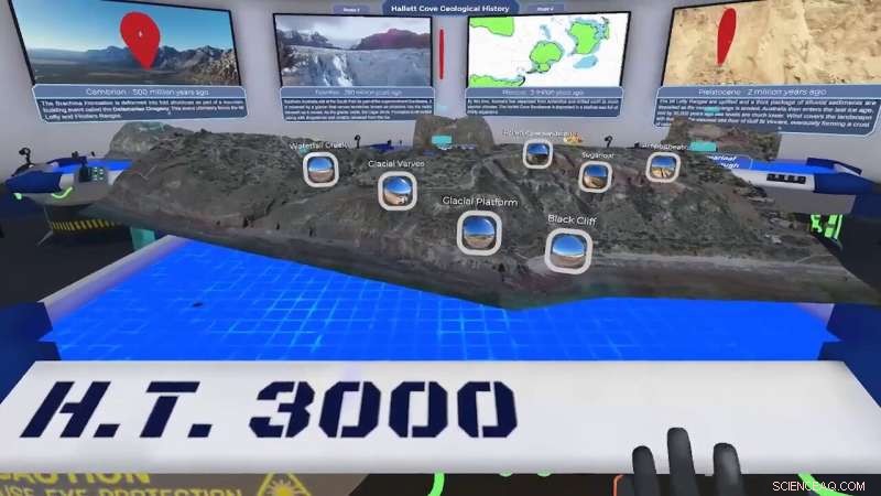 Unveiling Hallett Cove: Virtual Reality Reveals Hidden Geological Secrets