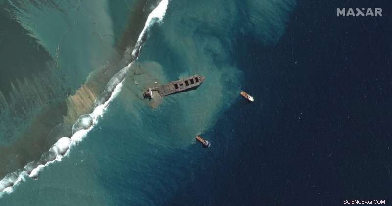 Mauritius Tackles Oil Spill as Japanese Bulk Carrier Splits Apart