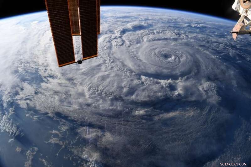 NASA Captures Panoramic View of Hurricane Genevieve