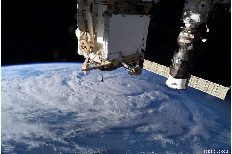 NASA Captures Panoramic View of Hurricane Genevieve