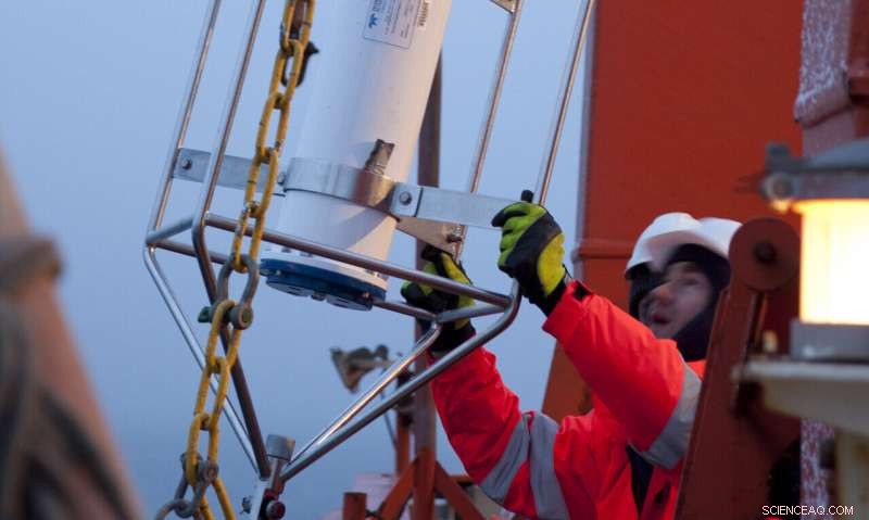 Arctic Moorings Reveal Accelerated Winter Sea Ice Decline