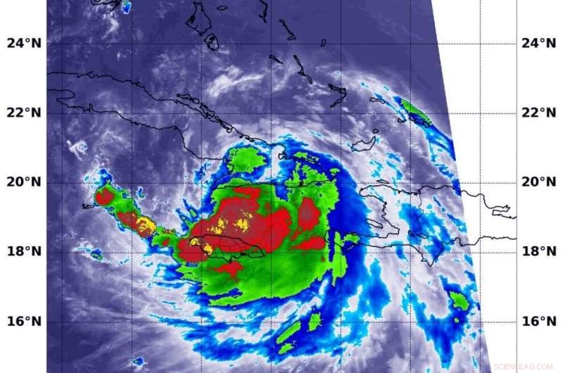 NASA Satellite Tracks Tropical Storm Laura Over Cuba and the Caribbean