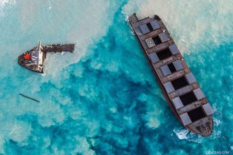 Japanese Vessel Sunk After Oil Spill Incident Off Mauritius