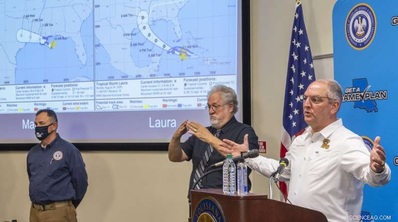 Gulf Coast Braces for Tropical Storm Laura s Potential Upgrade to Hurricane