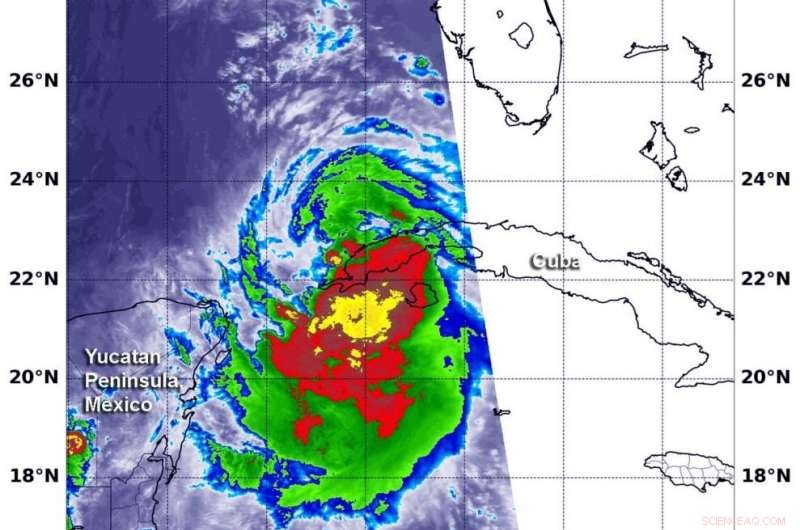 NASA Captures Nighttime Satellite Images of Hurricane Laura’s Formation