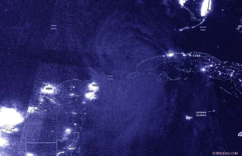 NASA Captures Nighttime Satellite Images of Hurricane Laura’s Formation