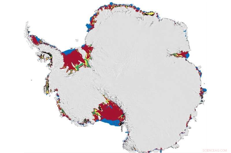 Study Finds Antarctic Ice Shelves at Risk of Rapid Meltwater‑Induced Fracturing