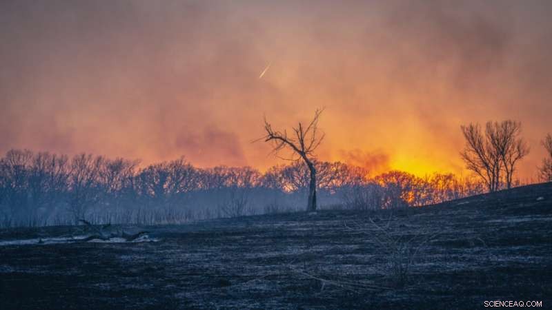 Scientists Investigate Fire Impact to Clarify Ice Dynamics in Climate Models