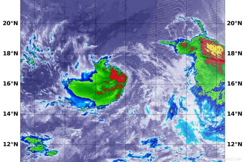 NASA Detects New Tropical Storm Iselle Facing Strong Wind Shear