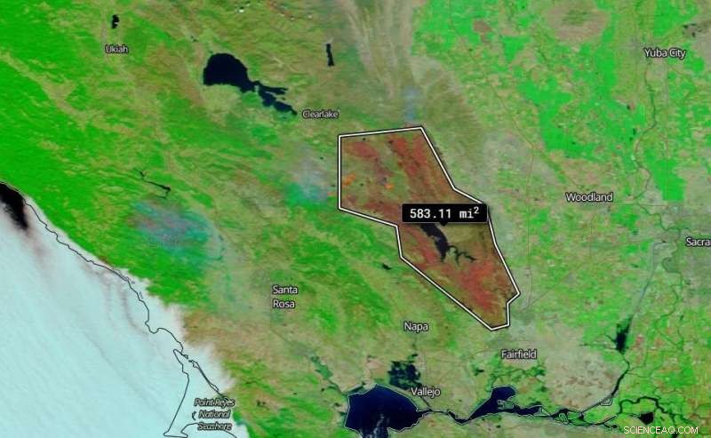 NASA’s Terra Satellite Highlights Burn Scars from California’s Largest Fires
