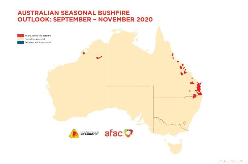 Australia’s Spring Bushfire Outlook Highlights Rising Risk