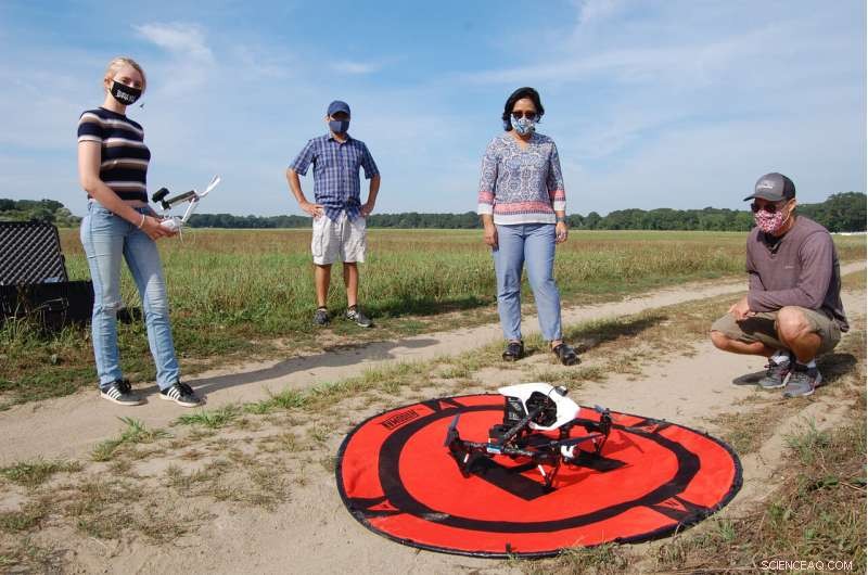 Scientists Monitor Groundwater Discharges Feeding Salt Ponds