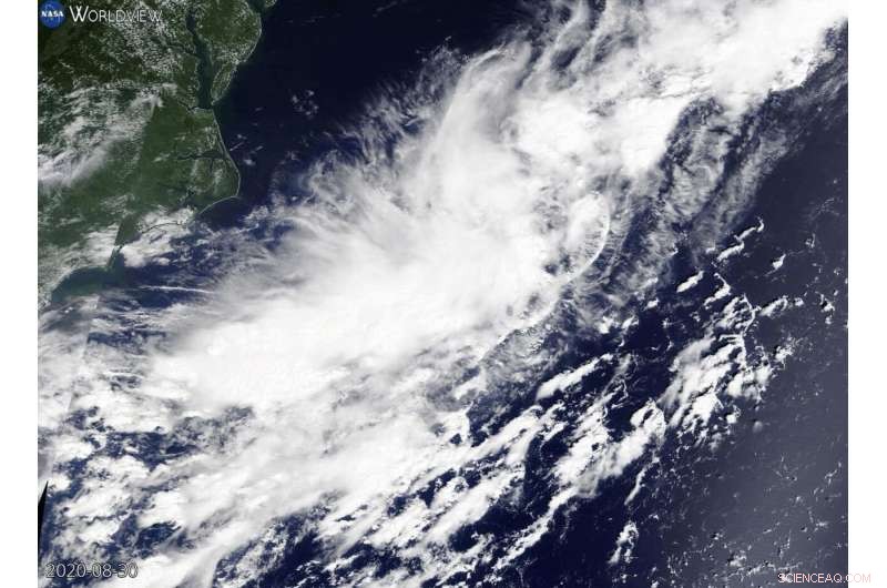 NASA Captures Formation of Record-Breaking 15th Atlantic Tropical Storm