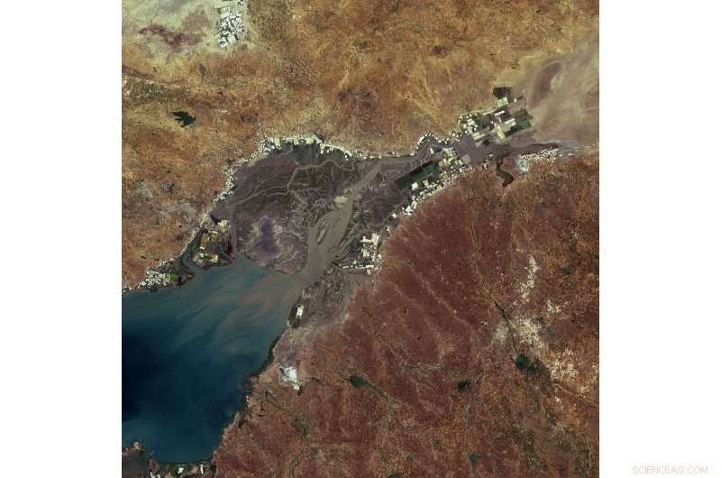 Copernicus Sentinel‑2 Satellite Image of the Gulf of Kutch, India