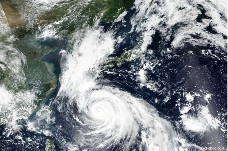Typhoon Brings Heavy Rain and Strong Winds to Southern Japan