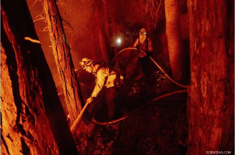 California Wildfires Prompt Helicopter Rescues and Power Shutoffs