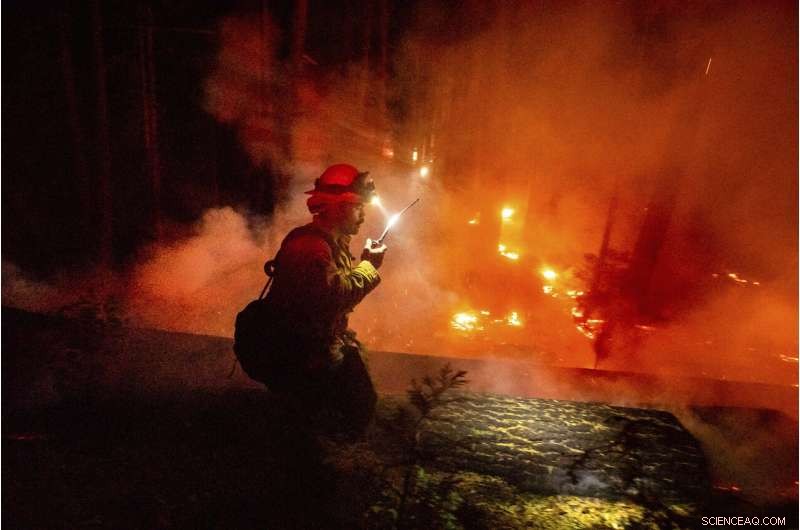 California Wildfires Prompt Helicopter Rescues and Power Shutoffs