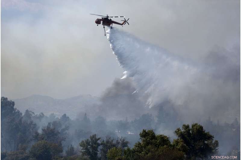 California Wildfires Prompt Helicopter Rescues and Power Shutoffs