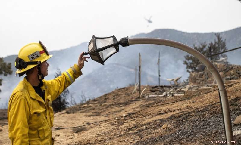 California Wildfires Prompt Helicopter Rescues and Power Shutoffs