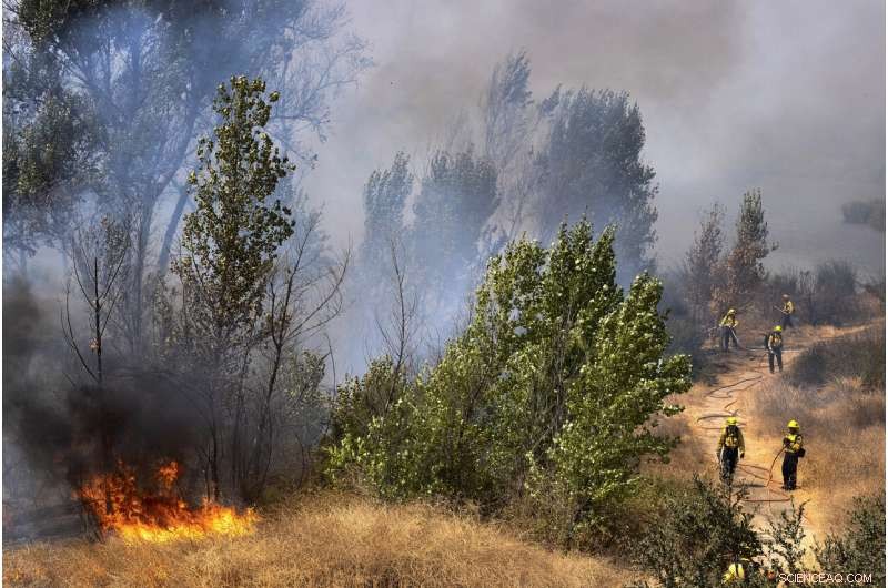 California Wildfires Prompt Helicopter Rescues and Power Shutoffs