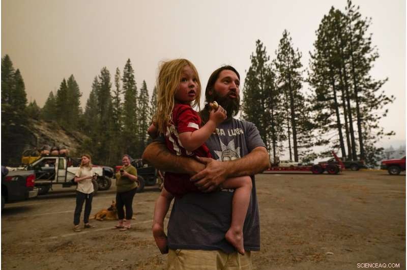 California Wildfires Prompt Helicopter Rescues and Power Shutoffs