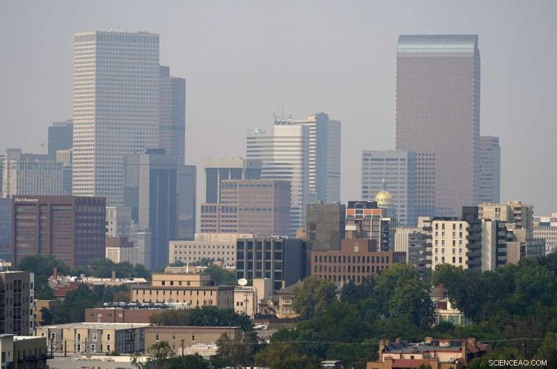 Massive Wildfire Smoke Clouds Blanket West Coast Skies