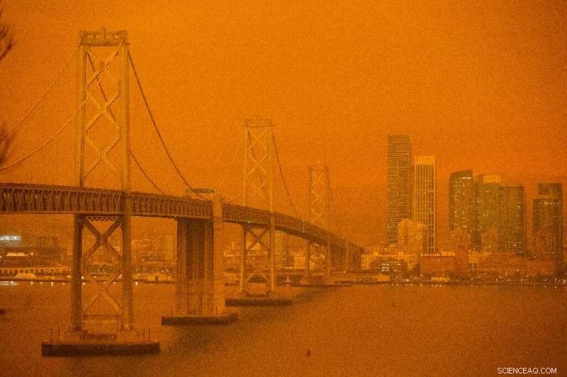 Wildfires Devastate US Towns as Firefighters Battle Flames Under Orange Skies