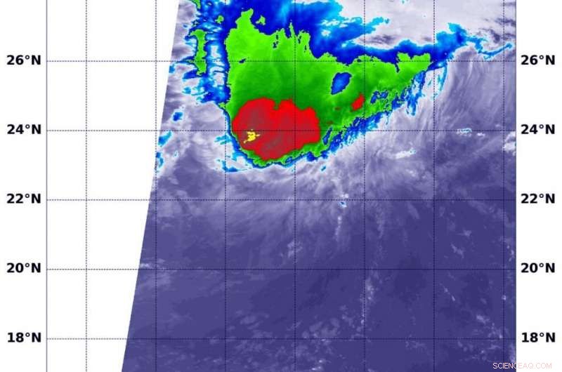NASA s Aqua Satellite Detects Wedge-Shaped Tropical Storm Paulette