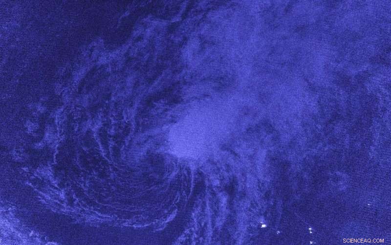 NASA‑NOAA Satellites Detect Wind Shear Striking Tropical Storm Vicky