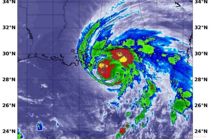 NASA s Aqua Satellite Detects Heavy Rain Potential Near Hurricane Sally